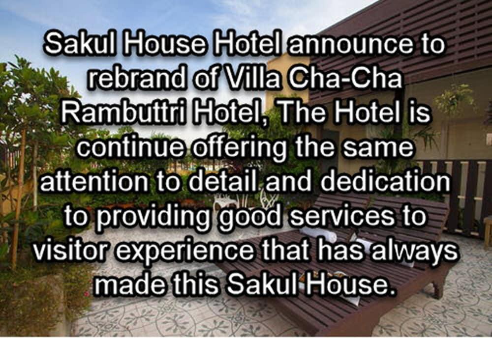 Sakul House Hostel Bangkok Buitenkant foto
